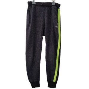 Boy's PUMA Athletic Joggers Black Heather - Size XL (18-20)